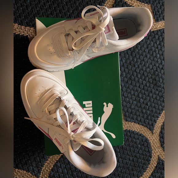 Cali Dream Puma size 6 white & mauve - Picture 4 of 5